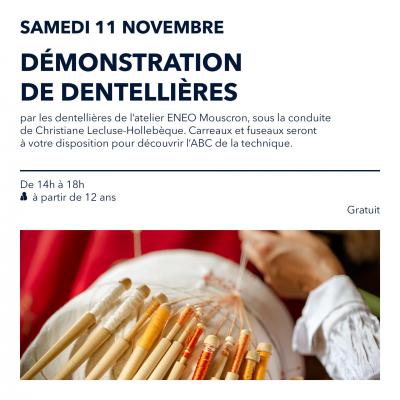 11-11 Démonstration dentellières