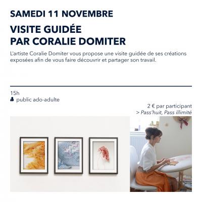 11-11 Visite guidée Coralie Domiter