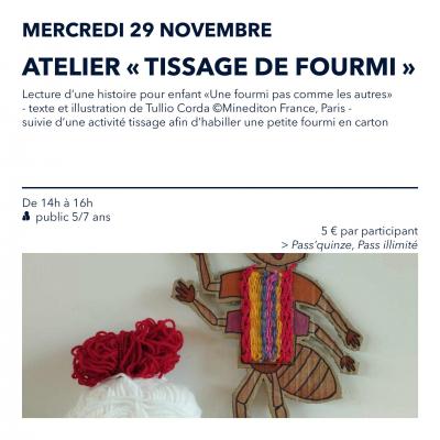 29-11 Tissage Fourmi
