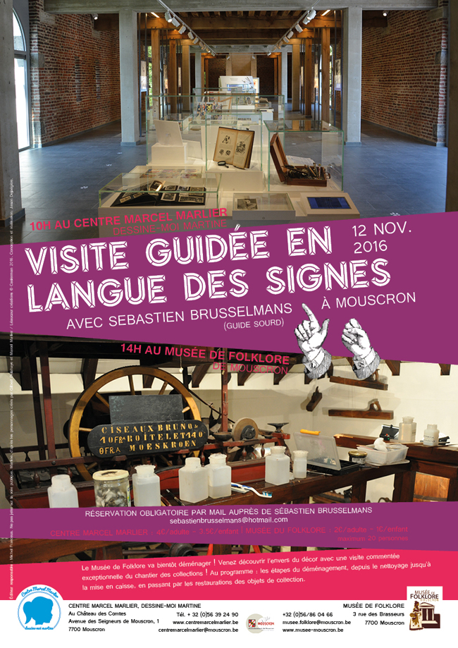 Affiche visite guidee